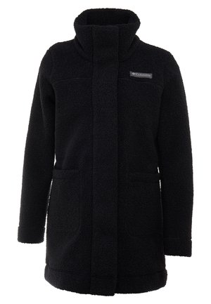 Columbia, PANORAMA LONG JACKET - Giacca in pile - black