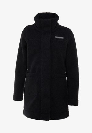 Columbia, PANORAMA LONG JACKET - Giacca in pile - black