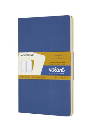 Moleskine VOLANT 2ER SET - Altri accessori - vergissmeinnicht blau   bernsteingelb