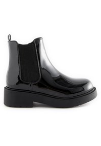Next CHUNKY CHELSEA WIDE FIT (G) - Klasszikus bokacsizmák - black patent