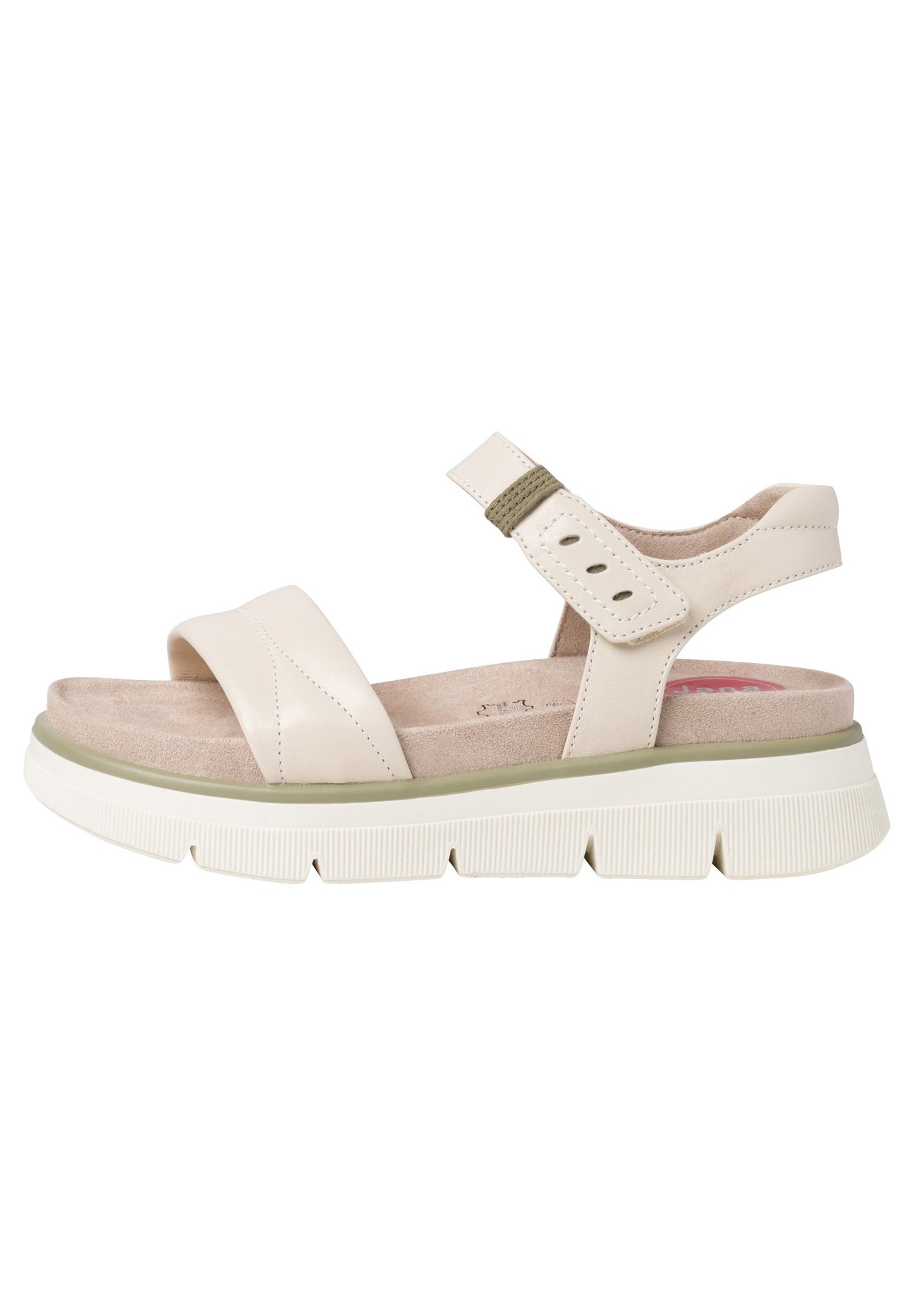 Jana Sandalen met plateauzool - ivory/beige - Zalando.nl