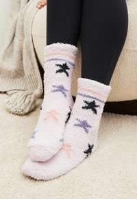 Next COSY 2 PACK - Calze - navy blue purple star