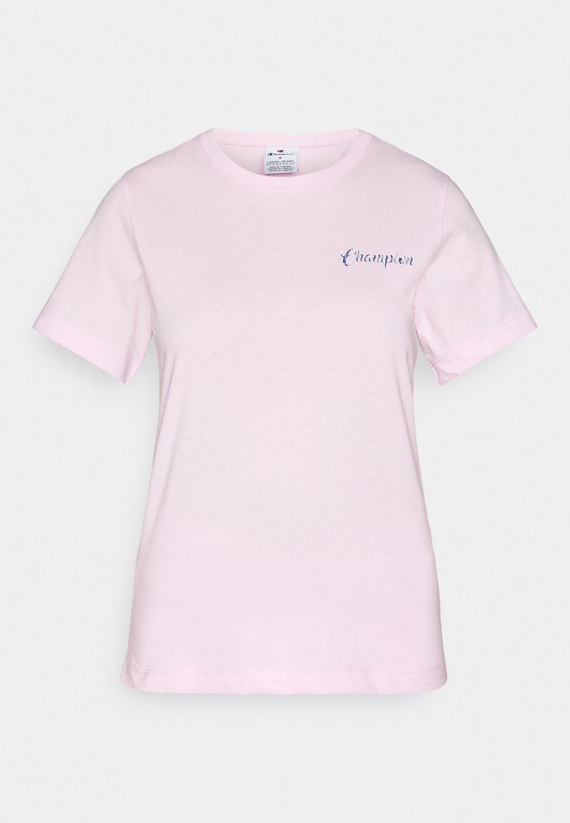 Champion T-shirt basic donkerroze