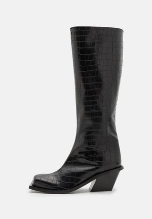 GIABORGHINI BLONDINE - Cowboy/Biker boots - black
