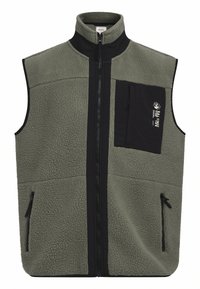 Redefined Rebel TY WAISTCOAT REGULAR FIT - Waistcoat - agave green