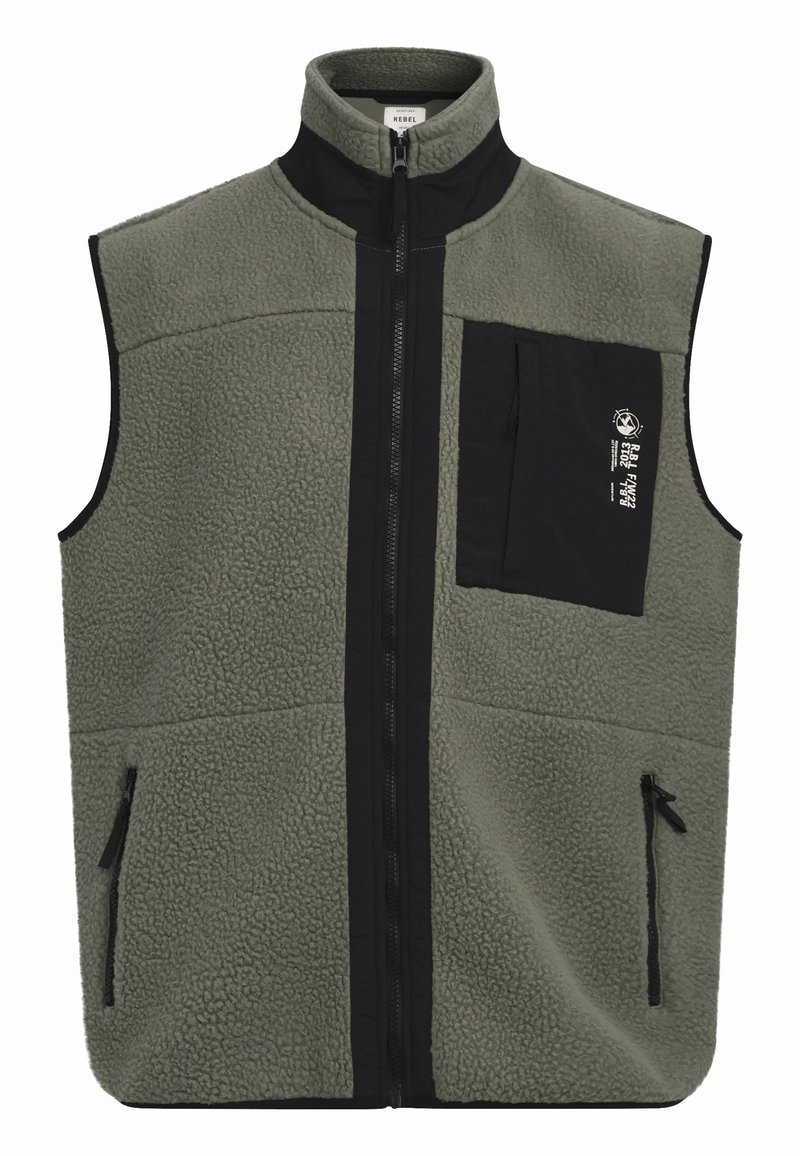 Redefined Rebel Bodywarmer donkergroen
