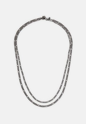 Jack & Jones JACLARIO NECKLACE UNISEX 2 PACK - Ogrlica - black
