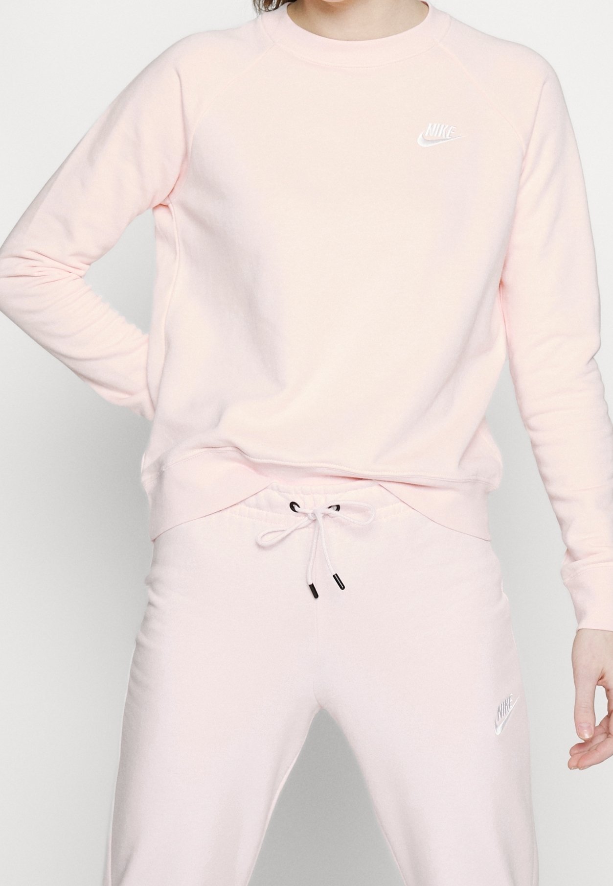 light pink nike jumper
