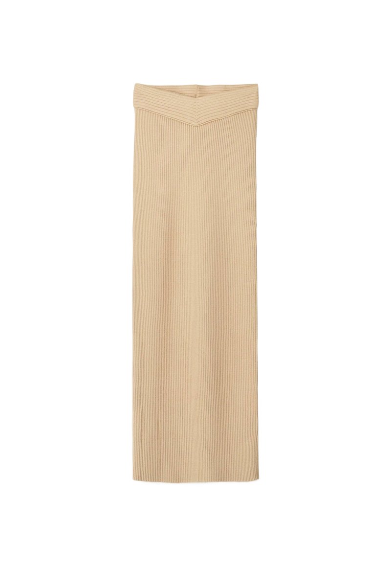 Bershka Kokerrok camel Bershka Kokerrok camel