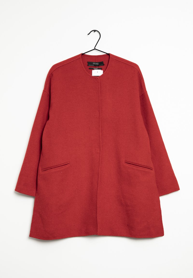 Zara Manteau court - red