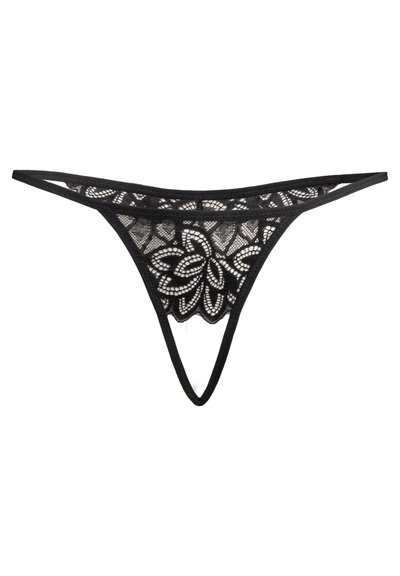 LASCANA THONG OUVERT - Tangice - black/črna - Zalando.si