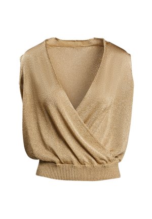 Luisa Spagnoli ZUCCOTTO - Top - oro chiaro