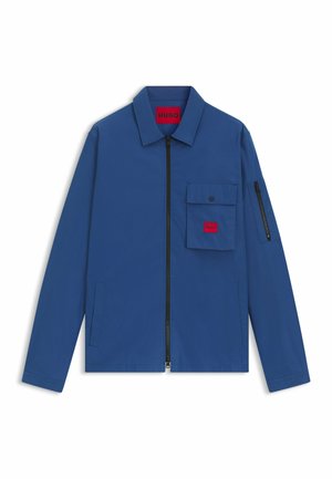 HUGO Summer jacket - blue seven