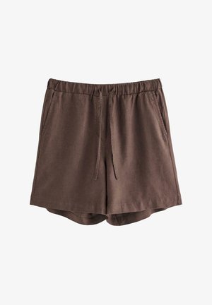 Lindex, Shorts - dark dusty brown