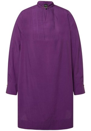 Ulla Popken COLLARED - Tunic - aubergine
