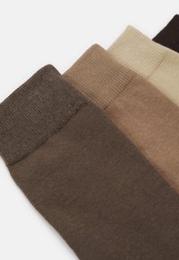 Jack & Jones JACJENS SOCK 5 PACK - Chaussettes - chocolate torte/java/greige/fields of rye