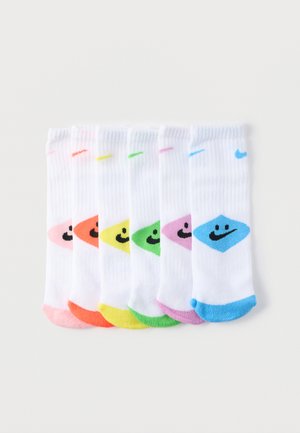 SMILEY CREW UNISEX 6 PACK  - Nogavice - white/multi-coloured