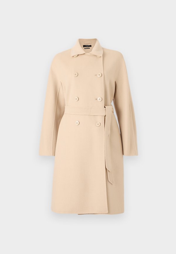 AVENUE - Classic coat - sand2