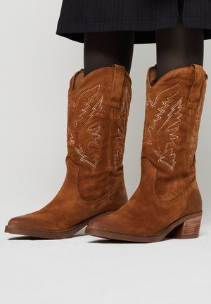 Cowboy-/Bikerlaarzen - brown