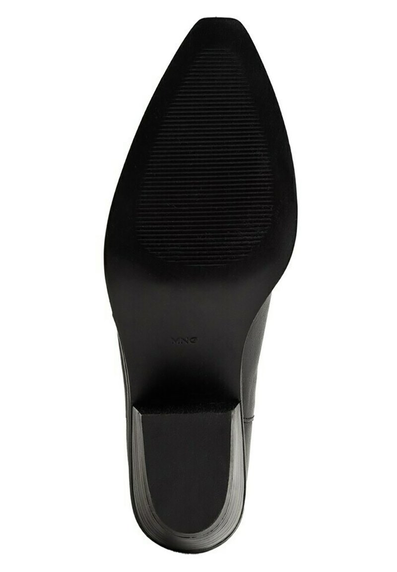 Damen Klassische Stiefel | Mango Cowboy-/Bikerboot black/schwarz - PX07125 Damen Klassische Stiefel | Mango Cowboy-/Bikerboot black/schwarz - PX07125