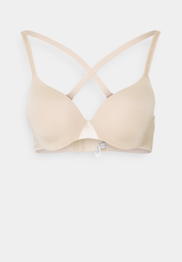 ESSENTIALL - T-shirt bra - beige doré3