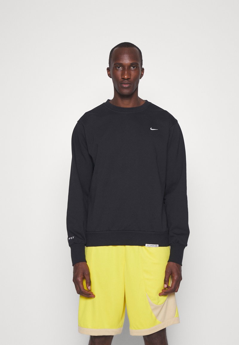 Nike Performance - ISSUE CREW - Sweater - black/pale ivory, Vergroten