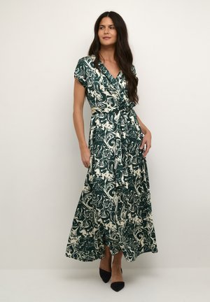 LORALC - Vestido largo - green swirl