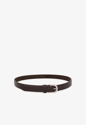 InWear, AVIKAIW CROCO BELT - Zakelijke riem - chocolate brown
