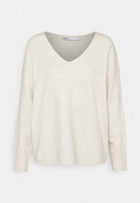 Onlrica Life L S V Neck Pullover Knit Provence Detail Mela