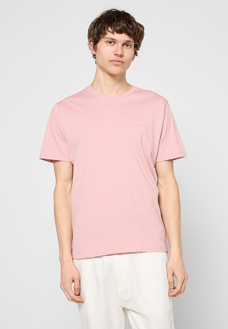 Pepe Jeans T-shirt basic roze