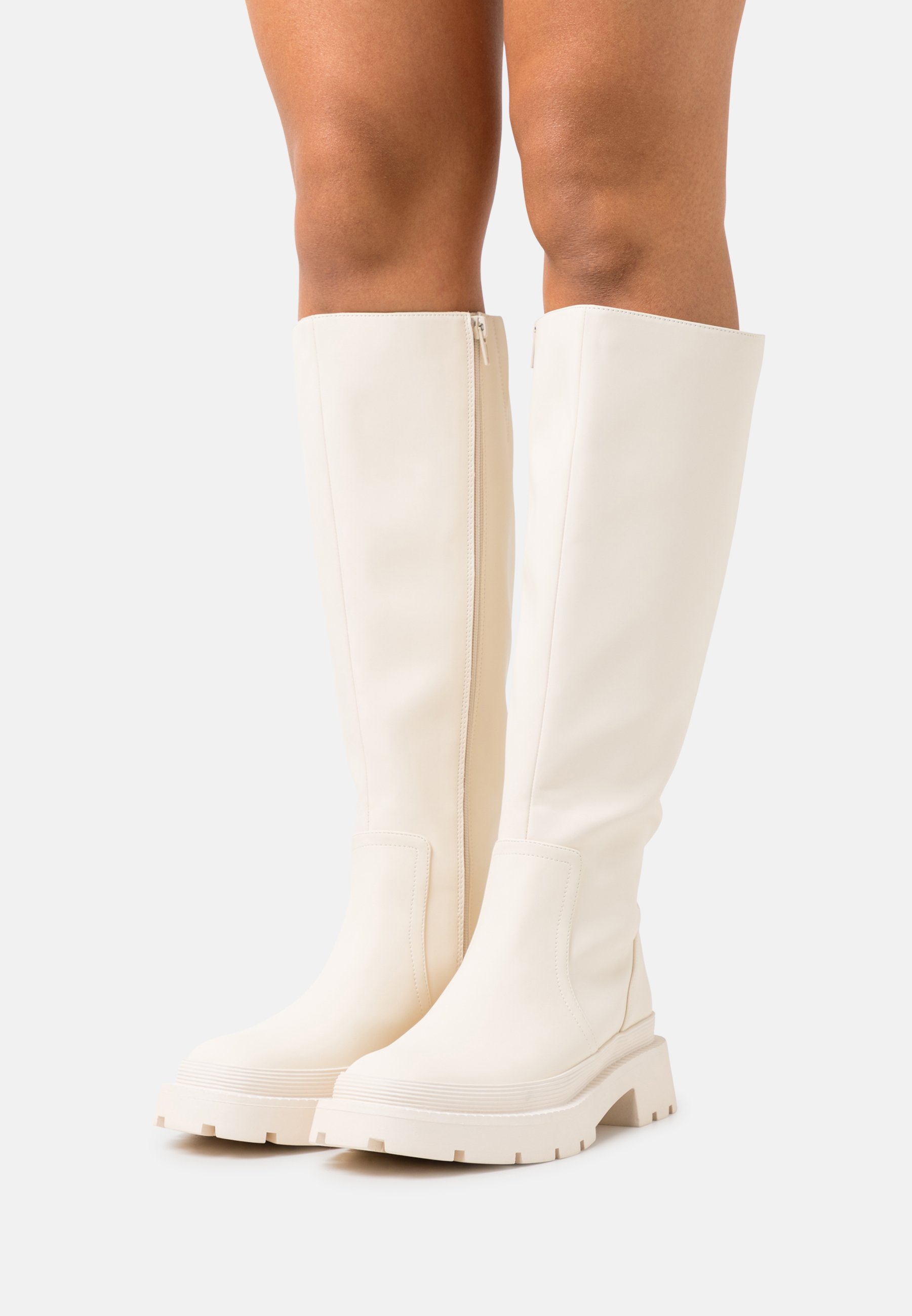 white aldo boots
