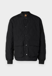 WATER REPELLENT QUILTED JACKET - Bomber bunda - black