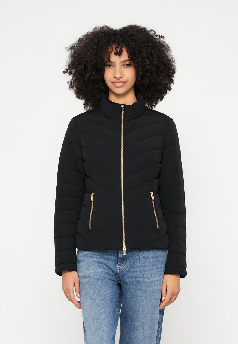 Moose Knuckles Gewatteerde jas zwart