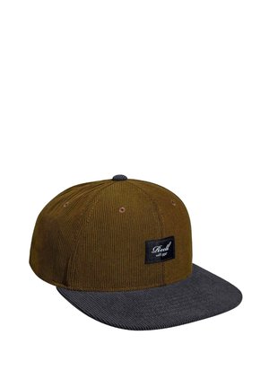 PITCHOUT - Cap - brown/dark grey cord