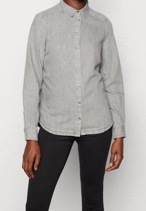 Overhemdblouse - grey denim