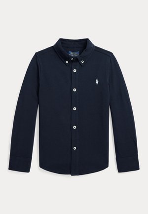 FEATHERWEIGHT COTTON MESH SHIRT - Marškiniai - aviator navy