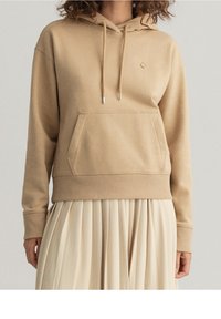 GANT Jersey con capucha - khaki
