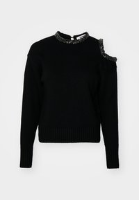 COLD HOT FIX TRIM - Pulover - black