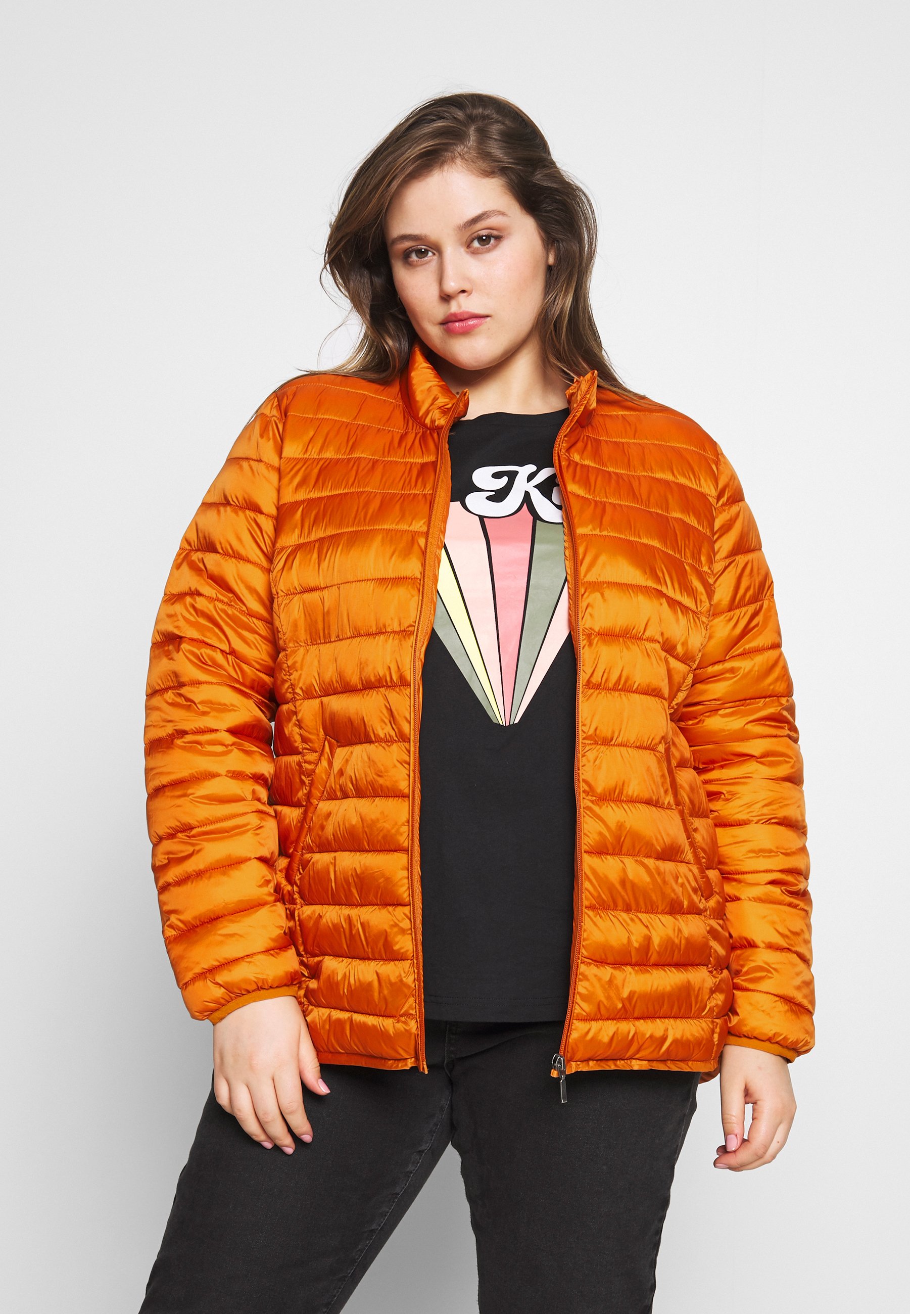 Zizzi MAGGIE JACKET Lett jakke dusty cedar Zalando.no Zizzi MAGGIE JACKET Lett jakke dusty cedar Zalando.no