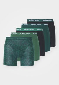 Não selecionado, black/green