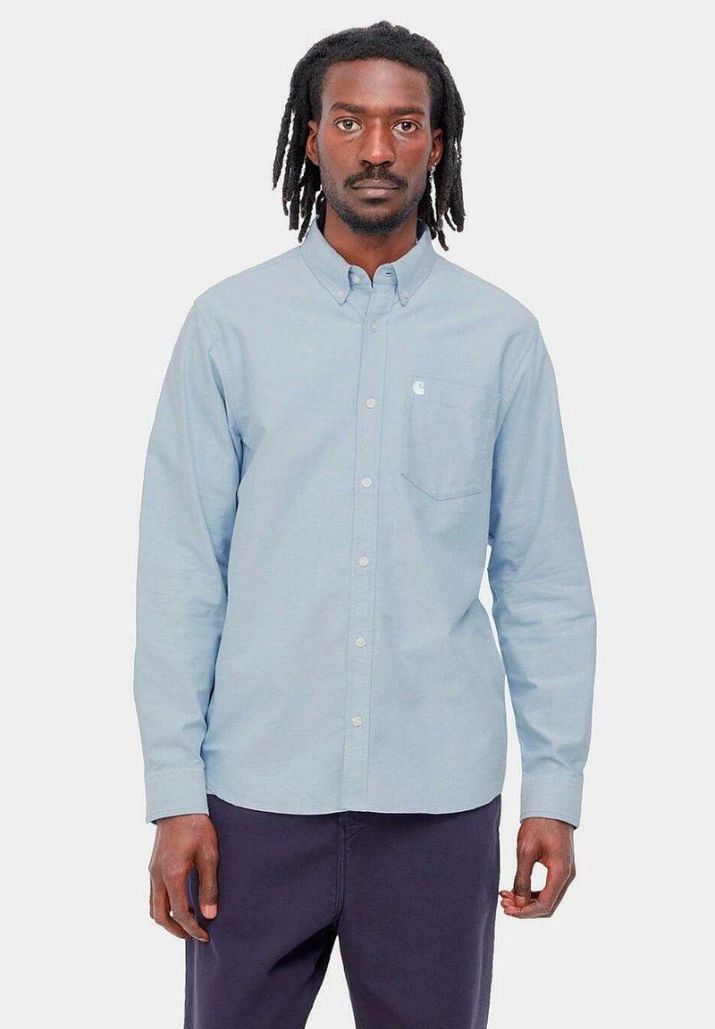 Carhartt WIP LOGO OXFORD - Camicia - bleach white