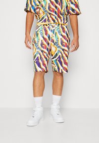 Carlo Colucci UNISEX - Rövidnadrágok - white/multicolor