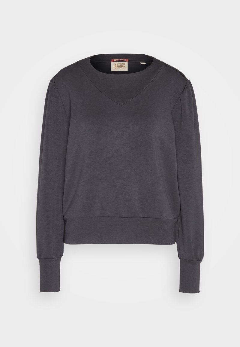 Scotch & Soda Longsleeve antraciet Scotch & Soda Longsleeve antraciet