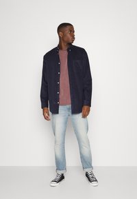 Zign 2 PACK - T-shirt básica - black/bordeaux