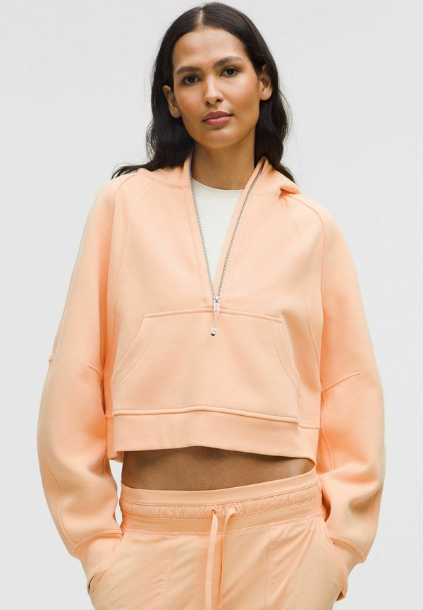 SCUBA OVERSIZED HALF-ZIP - Sweatjacke - Rock Melon