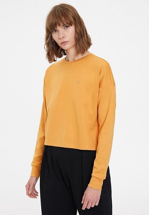 Sweatshirt - pale gold