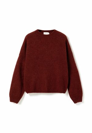 MIMI - Strickpullover - dusty mahogany