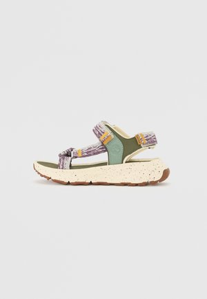 MOTION DUNE - Szandálok - off white/purple/turquoise