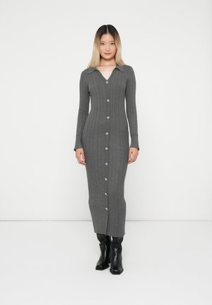 YASMIQLO DRESS - Φόρεμα-πουλόβερ - dark grey