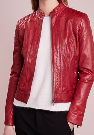 Veste en cuir - red